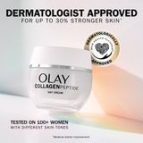 Olay Collagen Peptide Dagcrème - Versterkt - Herstelt En Hydrateert - 50 ml
