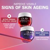 Olay Retinol 24 MAX Nachtcrème - Parfumvrij - Verzacht - Vernieuwt En Hydrateert - 50 ml