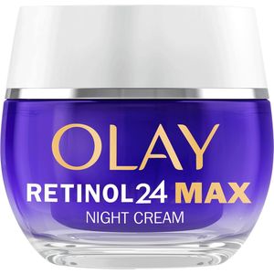 Olay Retinol 24 MAX Nachtcrème - Parfumvrij - Verzacht - Vernieuwt En Hydrateert - 50 ml