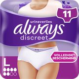 Always Discreet - Broekje - Normaal - Wit - Superabsorberend - 360° FormFit