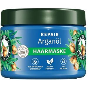 Herbal Essences Repair Haarmasker met arganolie, 300 ml, van beschadigd tot gladder, glanzend haar, intensieve verzorging, met ingrediënten van natuurlijke oorsprong, veganistisch