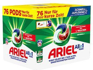 Ariel - All in 1 Pods - Universeel - 76 Stuks