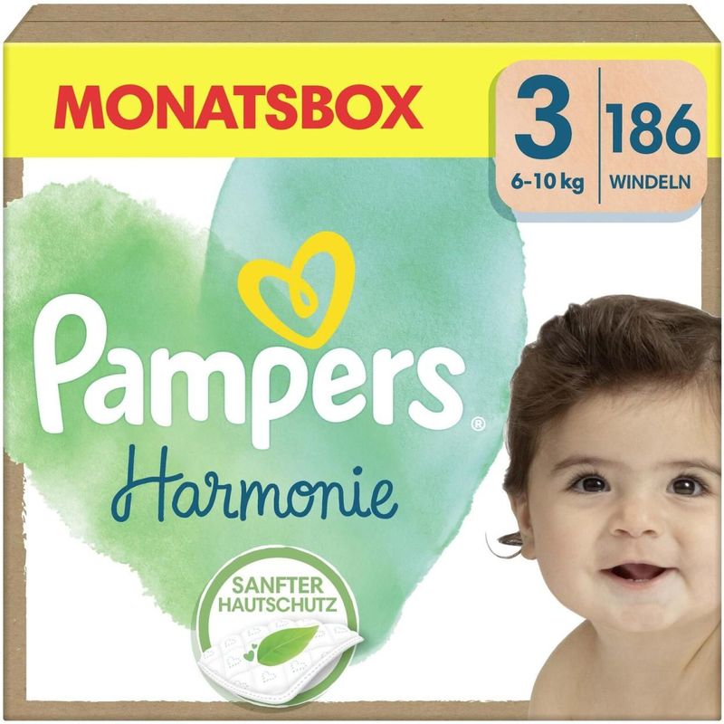 Pampers - Harmonie - Luiers - Hypoallergeen - 0% Parfum - Gecertificeerd
