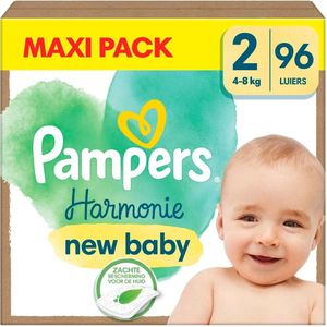 Pampers - Harmonie - Maat 2 - Mega Pack - 96 stuks - 4/8 KG