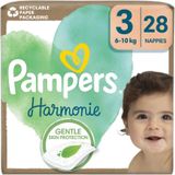 Pampers - Harmonie - Wegwerpluiers - 6-10 kg - 28 Stuks