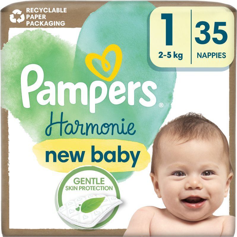 Pampers Harmonie - Wegwerpluiers - 35 Stuks - 2-5 kg