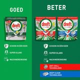 Dreft Vaatwastabletten Platinum All In One Original 66 stuks