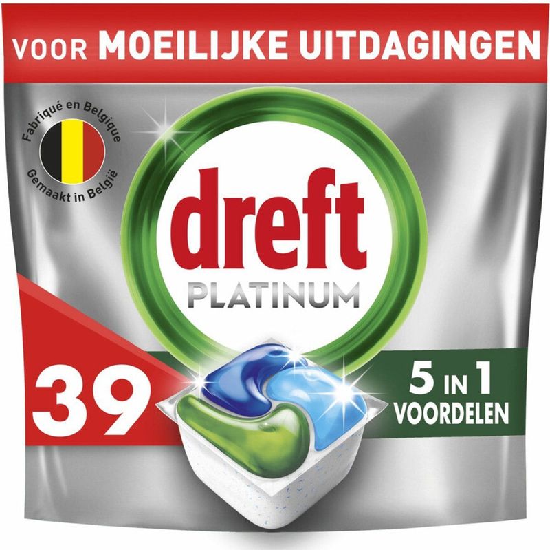 Dreft - Vaatwastabletten - Platinum All In One - Original