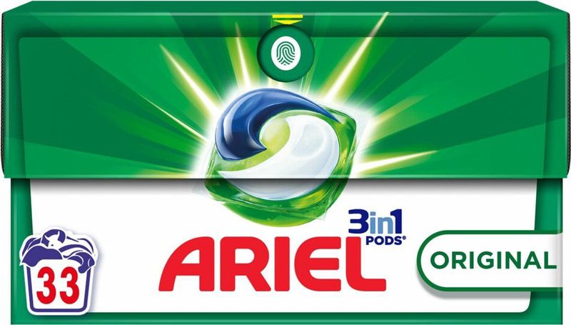 Ariel - 3in1 Pods - Wasmiddel Capsules - Original - 33 Wasbeurten