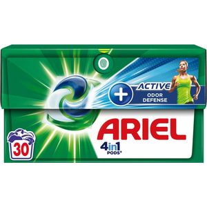 Ariel 4in1 Wasmiddel Pods Actieve Geurbestrijding 30 stuks
