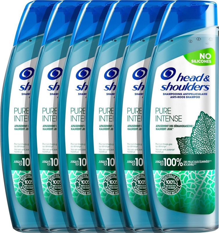 Head & Shoulders - Pure Intense - Shampoo - Pepermunt - 400ml