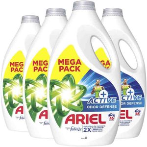 Ariel - Vloeibaar Wasmiddel +Active Odor Defense - 2070 ml - 46 Wasbeurten