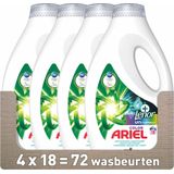 Ariel - Vloeibaar Wasmiddel +Touch Van Lenor Unstoppables - Voordeelverpakking - 4 x 18 Wasbeurten