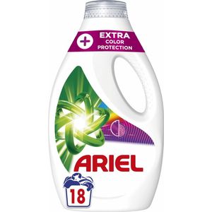 Ariel - Vloeibaar Wasmiddel - 18 Wasbeurten - Extra Kleurbescherming - 50% Gerecycled Plastic