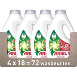 Ariel Vloeibaar Wasmiddel +Ultra Vlekverwijderaar - 4 x 18 Wasbeurten - Voordeelverpakking