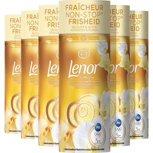 6x Lenor In-Wash Geurbooster Orchidee & Amber 13 wasbeurten 165 gr