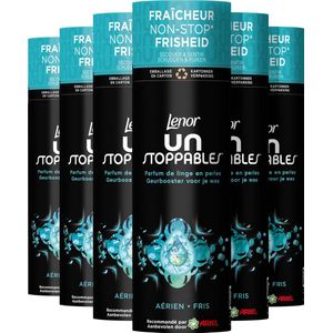 Lenor Unstoppables Fresh Geurparels - Geurbooster Voor Je Was - Voordeelverpakking 6 x 235g