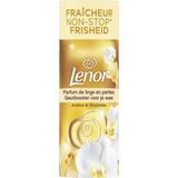 2e halve prijs: Lenor In-Wash Geurbooster Gouden Orchidee 19 wasbeurten 235 gr