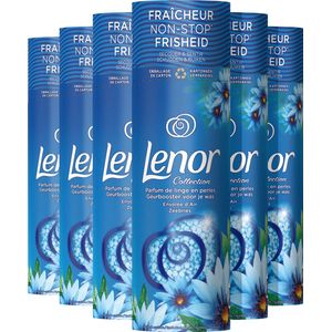 Lenor - Geurbooster - Zeebries - Geurparels - Voordeelverpakking 6 x 235g