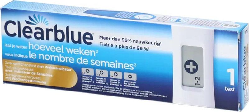 Clearblue - Digital Zwangerschapstest - Conception Indicator - 1 Stuk