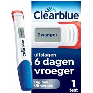 Clearblue Zwangerschapstest Digitaal Ultravroeg - 1 Digitale Test