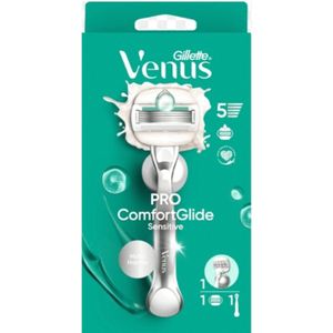Gillette - Venus ComfortGlide Sensitive - Scheersysteem - 1 set