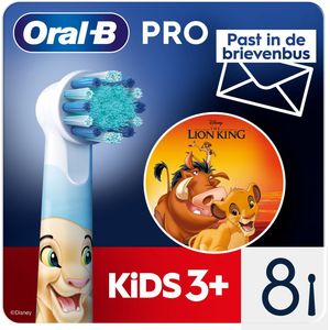 Oral-B Pro Kids - Opzetborstels - Met Disney The Lion King - 8 Stuks