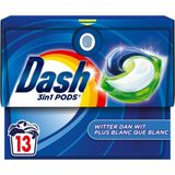 Dash - 3in1 PODS - Wasmiddelcapsules - Witter dan Wit - 13 Wasbeurten