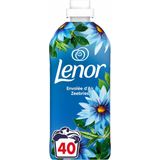 2e halve prijs: Lenor Wasverzachter Zeebries 40 Wasbeurten 840 ml