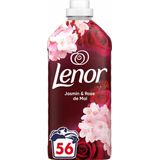 2+2 gratis: Lenor Wasverzachter Jasmijn & Rose de Mai 56 Wasbeurten 1176 ml