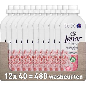 Lenor Wasverzachter Zijdebloesem & Pioenroos - 12 x 40 Wasbeurten