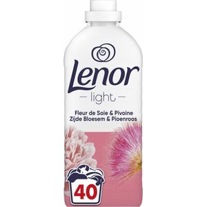 2+2 gratis: Lenor Wasverzachter Zijdebloesem & Pioenroos 40 Wasbeurten 840 ml