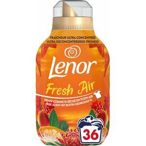 2e halve prijs: Lenor Wasverzachter Fresh Air Tropenzon 36 Wasbeurten 504 ml