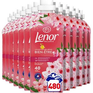 Lenor Wasverzachter - Kersenbloesem - 12 x 40 Wasbeurten - Voordeelverpakking