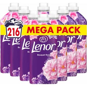 Lenor Wasverzachter Bloemenboeket 216 Wasbeurten 8 x 567 ml