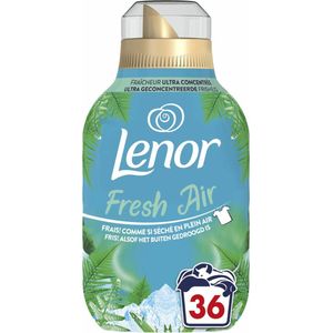 2e halve prijs: Lenor Wasverzachter Fresh Air Noorderlicht 36 Wasbeurten 504 ml