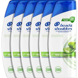 6x Head & Shoulders Shampoo Sensitive 300 ml