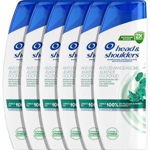 Head & Shoulders Jeukende Hoofdhuid - Anti-Roos Shampoo - Voor Dagelijks Gebruik - Voordeelverpakking 6 x 300ml