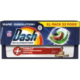 Dash Wasmiddelcapsules 4in1 Pods +Extra Vlekkenverwijderaar 32 stuks