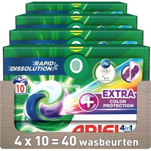 Ariel All in 1 Pods Extra Color Protection (10 wasbeurten) (4 dozen - 40 wasbeurten)