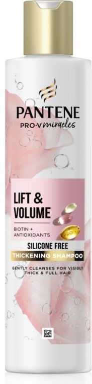 Pantene Pro-V Miracles Lift'N'Volume - Shampoo - 250 ml - Voor Fijn Haar