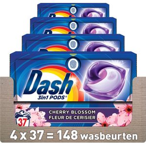 Dash 3in1 PODS - Wascapsules - Kersenbloesem - 100% Oplosbaar - 15 Stuks
