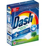 Dash - Waspoeder - Witte en Gekleurde Was - Wasdraad Fris - 40 Wasbeurten