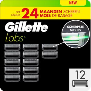 GilletteLabs Navulmesjes 12 Stuks