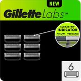 GilletteLabs with exfoliating bar en heated razor navulmesjes - 6 stuks