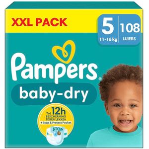 Pampers Baby Dry Luiers Maat 5 (11-16 kg) 108 stuks
