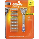 Gillette - Fusion 5 - Scheermes - 6 Mesjes - Voor Glad Scheerresultaat