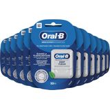 Oral-B Pro-Expert Advanced Flosdraad - Grondige Reiniging - Verwijdert Tandplak - 50m – 12 stuks