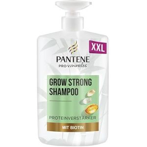 Pantene Pro-V Grow Strong Shampoo met Biotine & Proteïneversterker 1000ml Pompdispenser. Miracles Shampoo helpt haarverlies te verminderen, droog haar