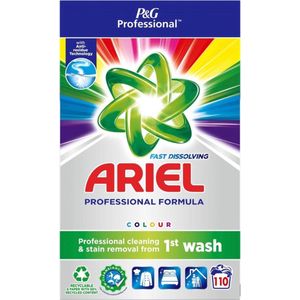 Ariel Professional - Waspoeder - Gekleurde Was - 110 Wasbeurten